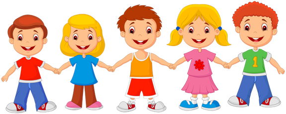 Obrazek - dzieci trzymające się za ręce - clipart Obrazek - dzieci trzymające się za ręce - clipart